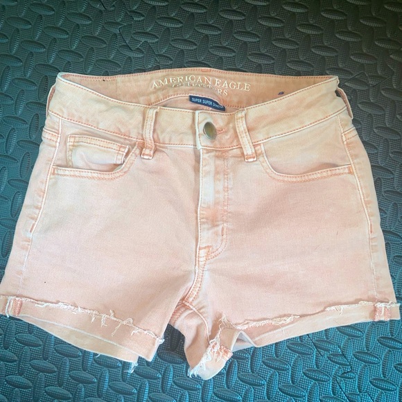 American Eagle Hi Rise Shortie Women’s Shorts Size 2 - Picture 1 of 4